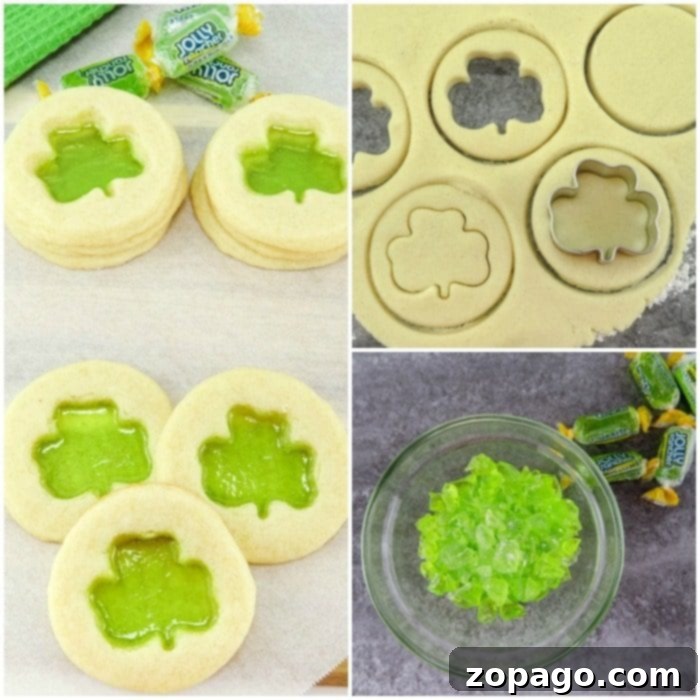 The cutest Shamrock cookies that are easy to make. Great St.Patrick's Day dessert to make with your kids that taste great and look really cute. shamrock cookies