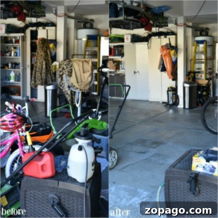 Discover the best way to organize your garage with easy tips and a free printable checklist. Learn how to purge efficiently and store remaining items to fit your cars inside again. Best way to organize a garage