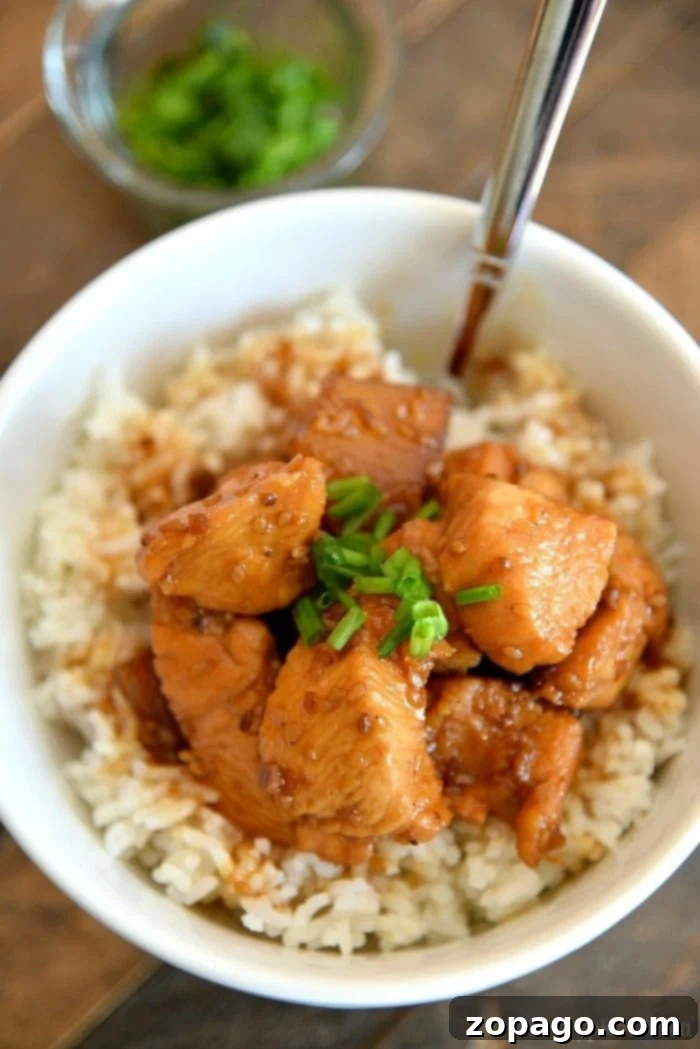 Deliciously tender Instant Pot teriyaki chicken, ready in just 3 minutes, featuring a sweet and savory sauce and pineapple. A healthy, inexpensive, and flavorful pressure cooker recipe. Instant Pot Teriyaki Chicken with Pineapple