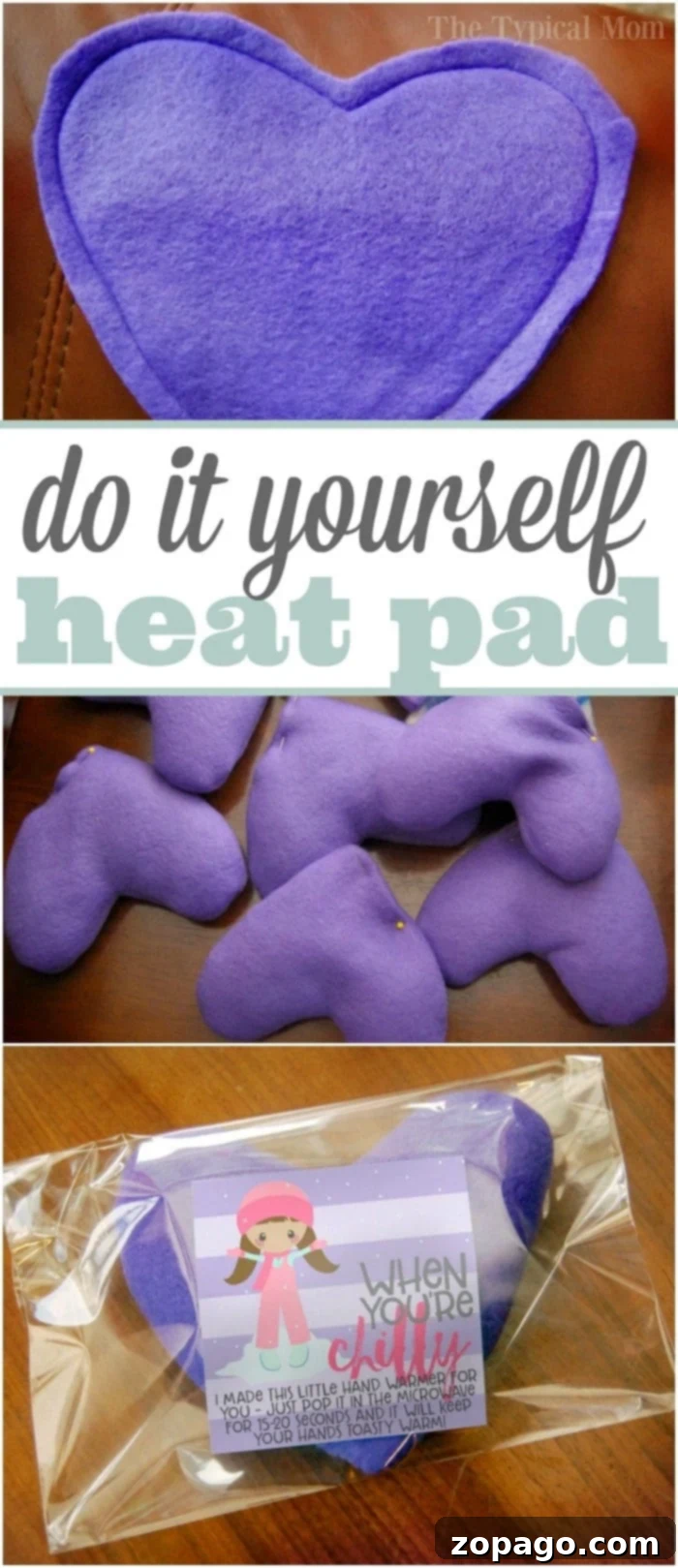 Homemade hand warmers filled with rice are the perfect little heating pads for your hands & with this free printable a perfect little gift too! #diygifts #handwarmers #kidscrafts Felt fabric cutouts and sewing supplies for homemade hand warmers