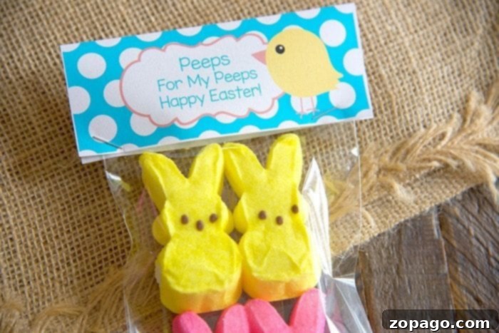 Free Easter treat bags and bag toppers printable to make these! Really cute and inexpensive to make, perfect school treats to pass out for kids. easter treat bag toppers for school and parties