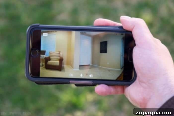 Intelligent Home Security 4 Home Security System with Phone APP and Smart Home Integration