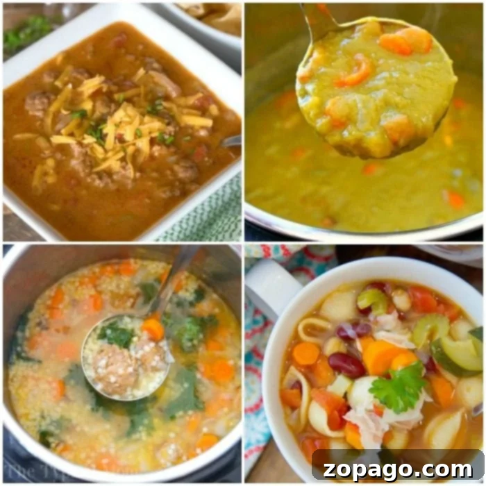 Favorite Instant Pot Soup Recipes Collection Instant Pot Soup Recipes