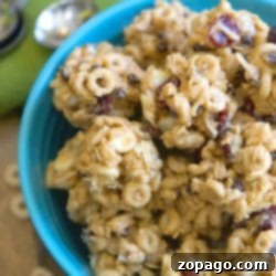 no bake peanut butter cereal bites