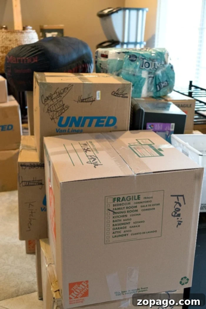 Your Printable Moving Checklist 2 Long Distance Moving Tips for a smooth relocation