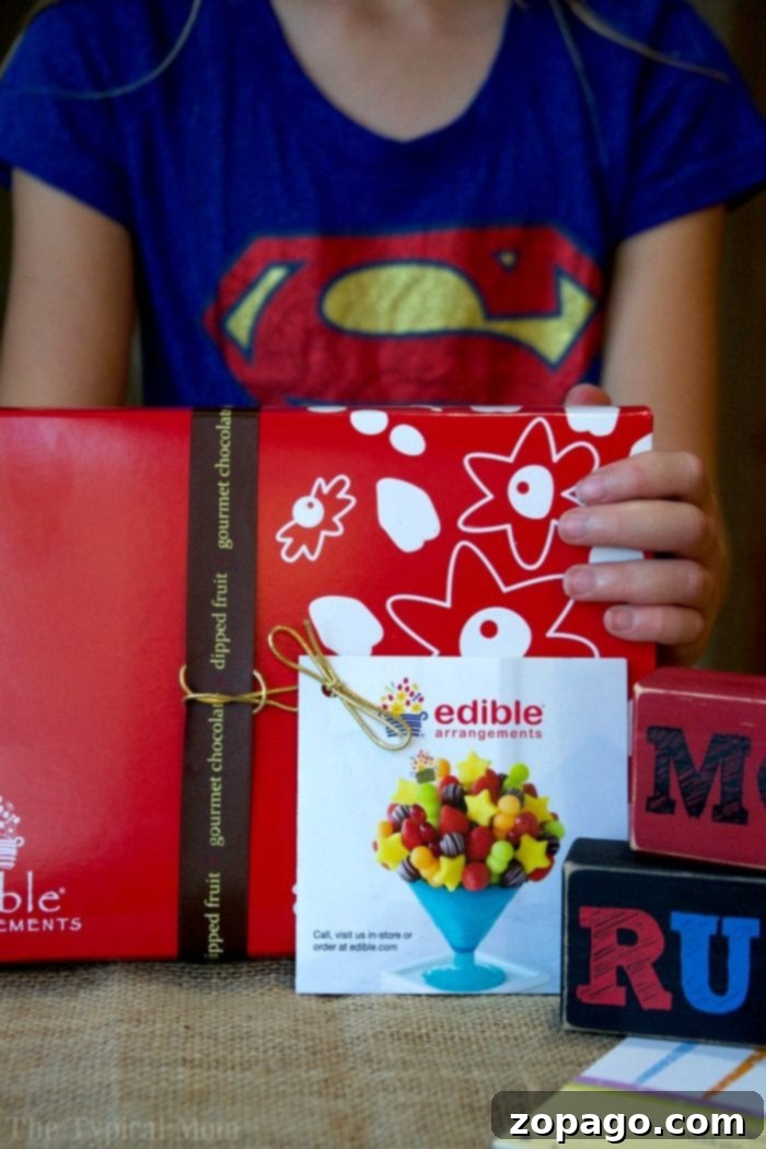 Moms love edible Mother's Day gifts because they're delicious and come from the heart! Here are a few chocolate treat ideas she is sure to love. Gourmet Chocolate Covered Strawberries for Mother's Day