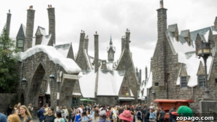 Harry Potter World Universal Studios Unpacked 3 Hogwarts Castle at Universal Studios Hollywood, home to Harry Potter and the Forbidden Journey ride