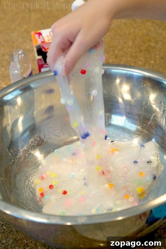 Easy Baking Soda Slime Recipe - Fun for kids