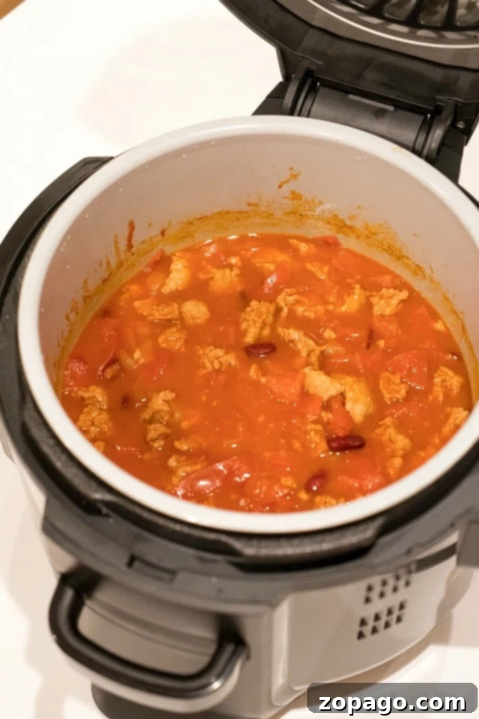 Ninja Foodi Chili 5 Ingredients Big Flavor 7 Ninja Foodi Chili with various serving options