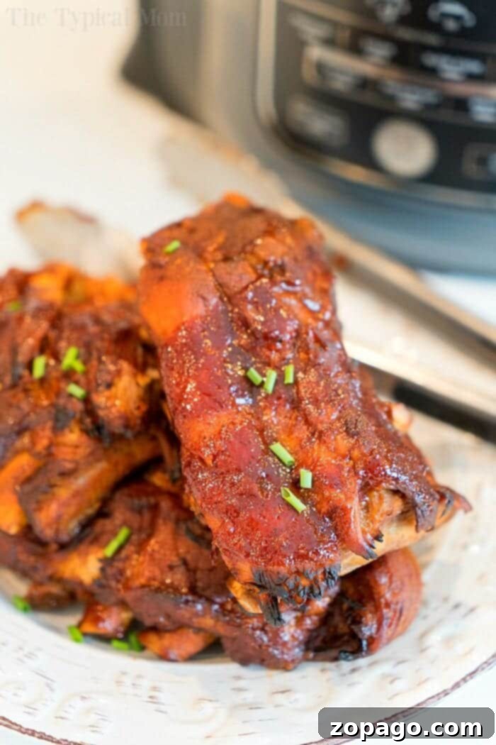 Fall-Off-The-Bone Instant Pot Teriyaki Ribs 5 Delicious Instant Pot Teriyaki Ribs, cooked to perfection