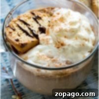 A cup of hot chocolate made from scratch, topped with whipped cream and served alongside biscotti on a blue textured cloth.