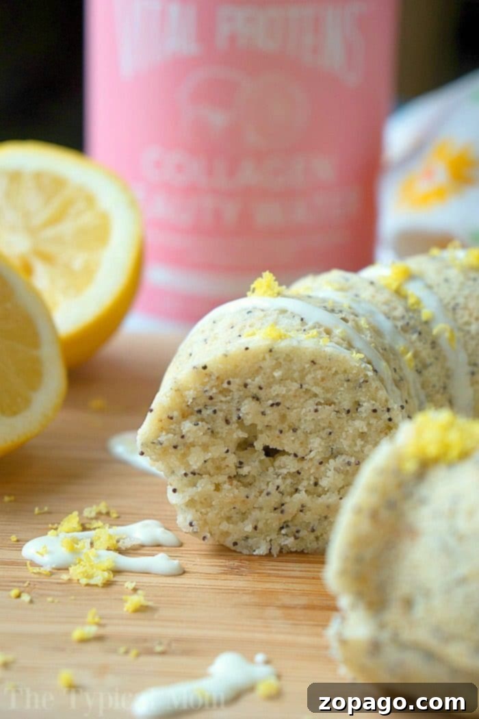 This Instant Pot lemon poppy seed cake is a remarkably simple yet elegant breakfast or brunch treat, offering a moist texture and a delightful citrus boost! An array of delicious Instant Pot Lemon Poppy Seed Bundt Cake slices, glistening with glaze and garnished with fresh lemon zest, inviting you to take a bite.