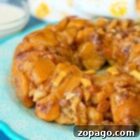 Instant Pot Caramel Apple Monkey Bread