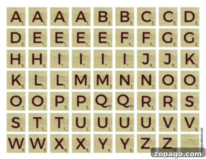 Your Instant Scrabble Alphabet Download 2 free Printable Scrabble Tiles ready for download