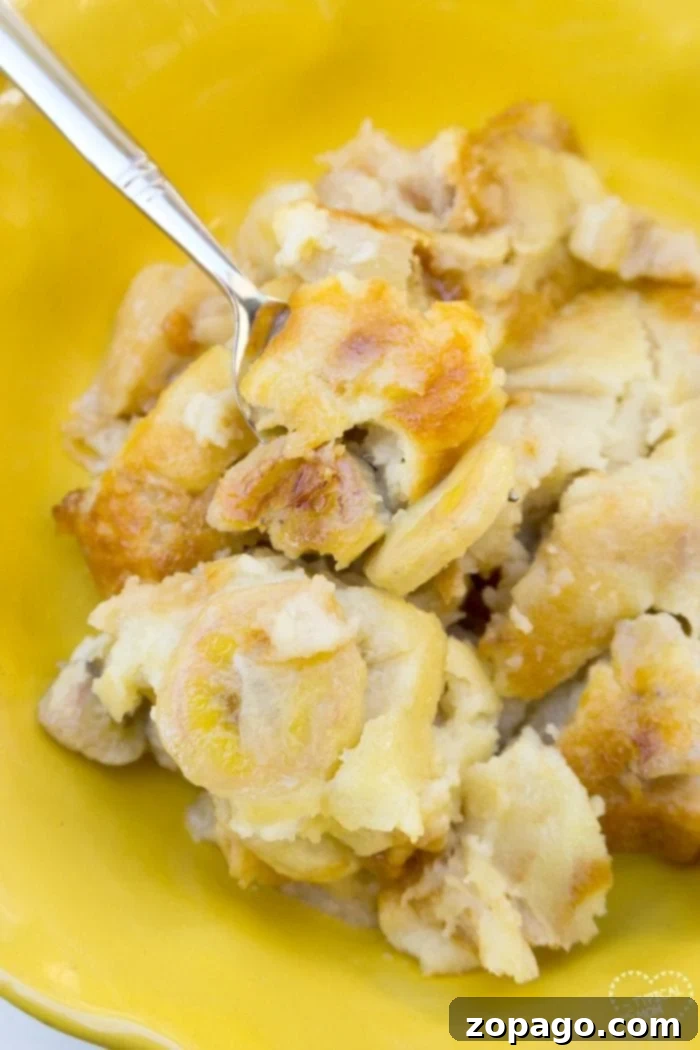 Easy banana bread pudding is the most fabulous dessert using fruit. #bananabreadpudding banana bread pudding recipe