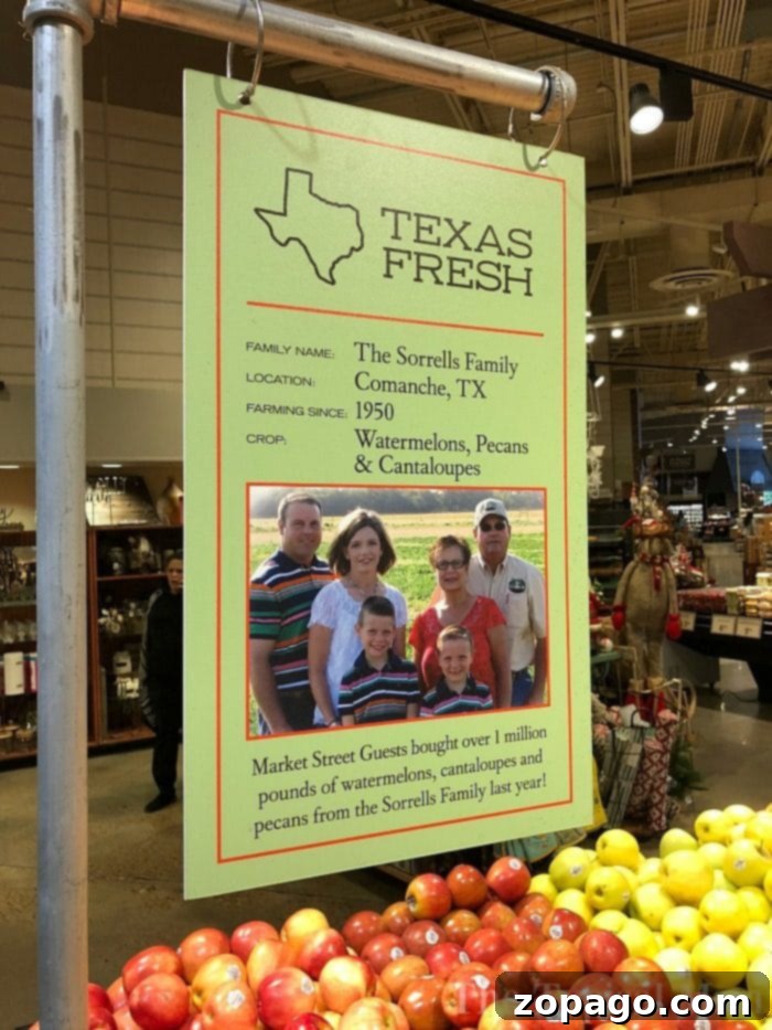 Local and fresh produce alongside quality beef at Market Fresh Amarillo. Market Fresh Local Produce Section