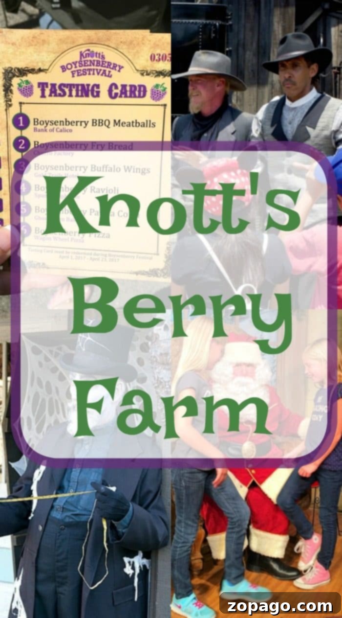 Knott's Berry Farm Your All-Season Adventure 2 Knott's Berry Farm Season Passes offer year-round entertainment for families