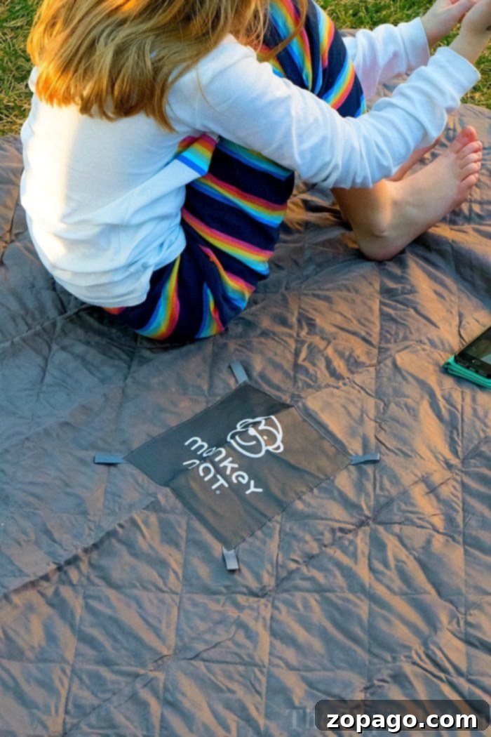 Versatile Monkey Mat for Outdoor and Indoor Play Monkey Mat Portable Play Mat