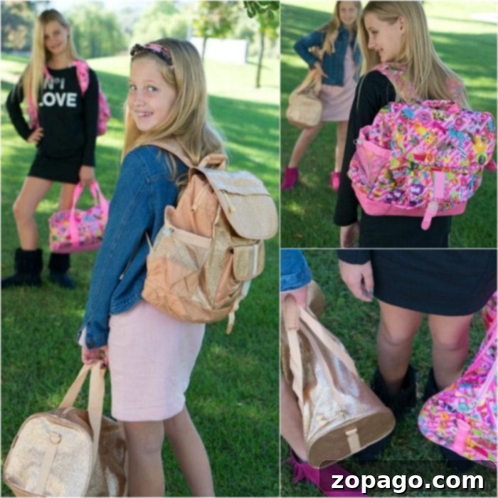 Colorful and Functional Backpacks for Girls from Bixbee Bixbee Kids Backpacks and Bags