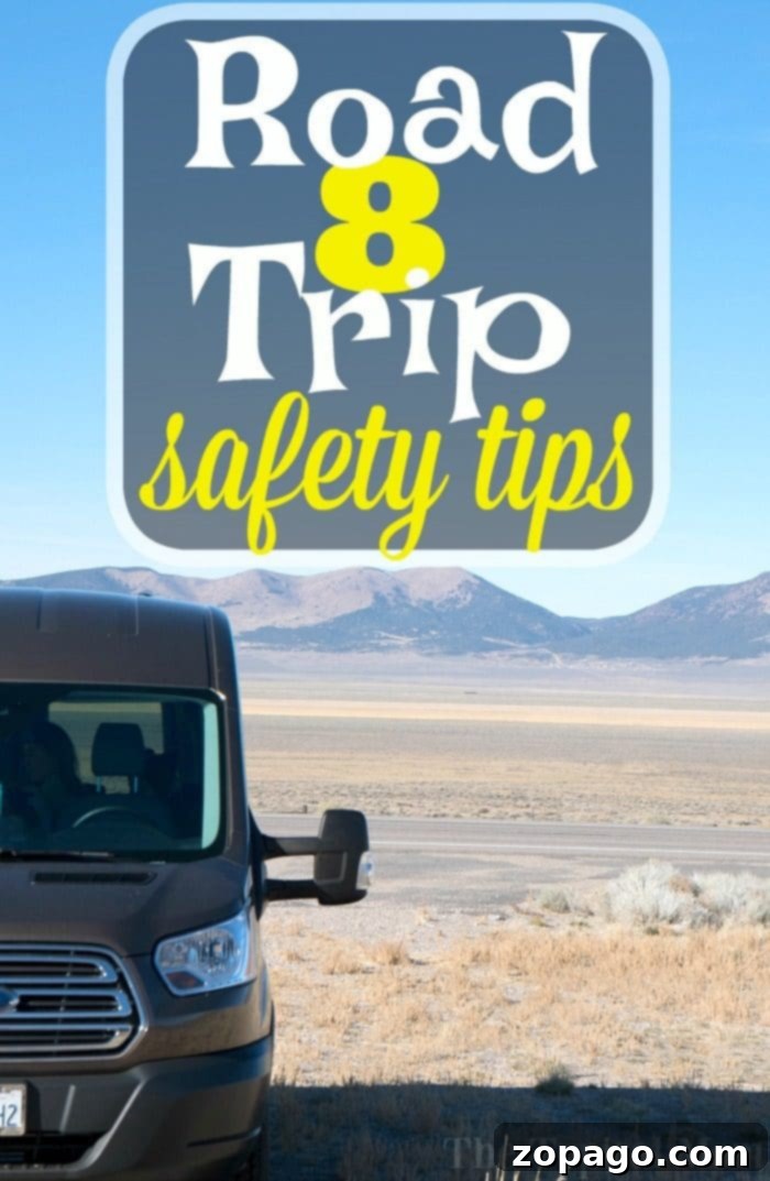 Comprehensive Road Trip Safety Tips for Families: Planning, Packing, and Emergency Readiness Family enjoying a scenic road trip with essential safety preparation in mind, emphasizing vehicle checks and smart packing.