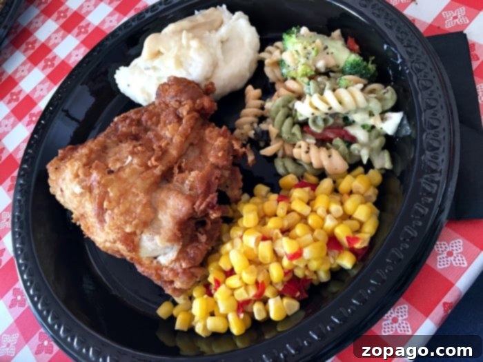 Discover Free Kids Meals 3 A delicious chicken dinner with fries, a common and beloved meal choice for families dining out.