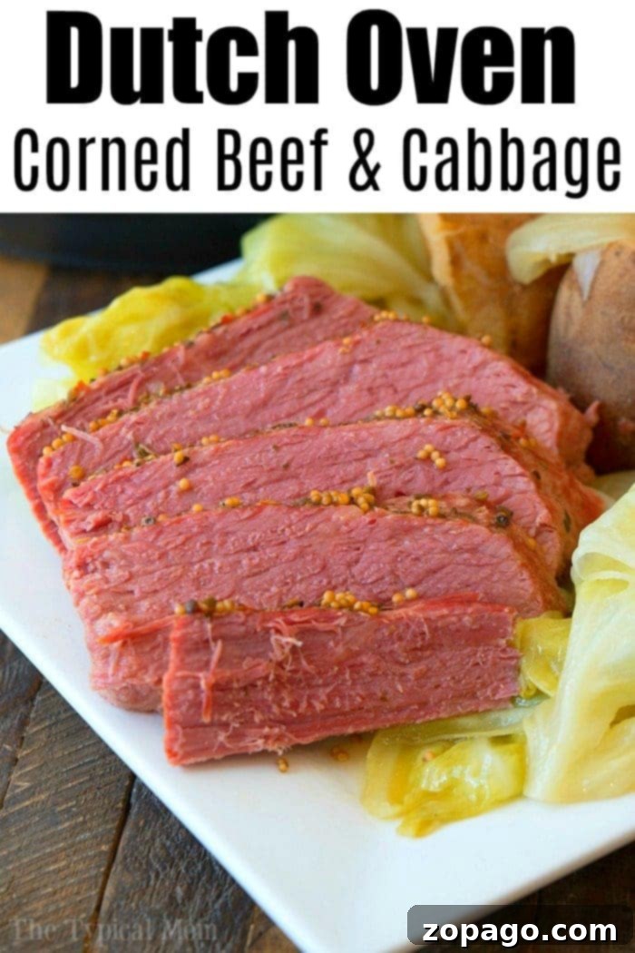 Cabbage Made Simple 6 dutch oven corned beef and cabbage 3