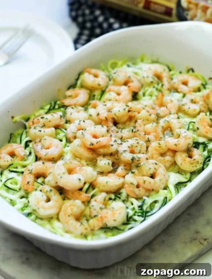 Garlic Shrimp with Zucchini Noodles 2 Lemon Garlic Shrimp Zoodles, a healthy and delicious low-carb meal