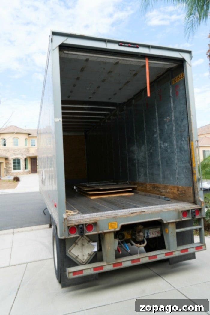 moving truck