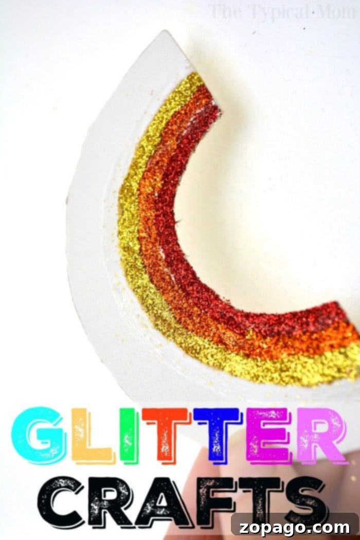 Follow these easy steps to create delightful glitter rainbow wands – a perfect project for kids at home or in the classroom. #crafttutorial #glitterproject #kidsdiy #rainbowcrafting Step-by-Step Guide to Glitter Rainbow Wands