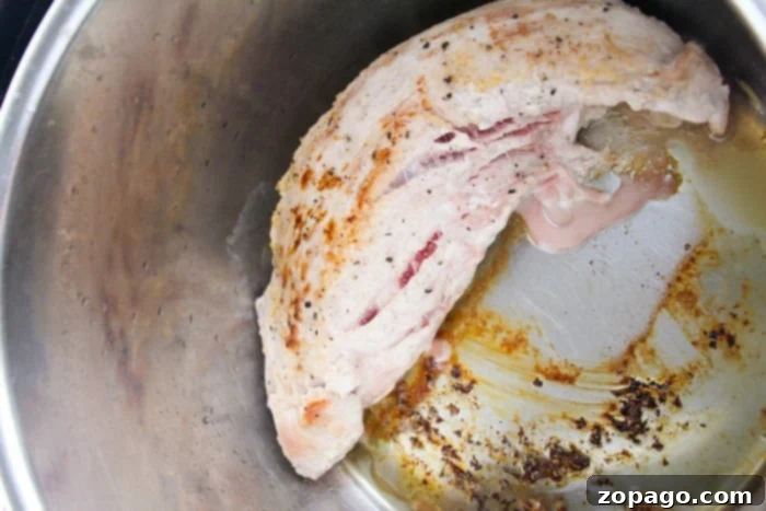 Perfectly Tender Instant Pot Pork Tenderloin 4 pressure cooker pork