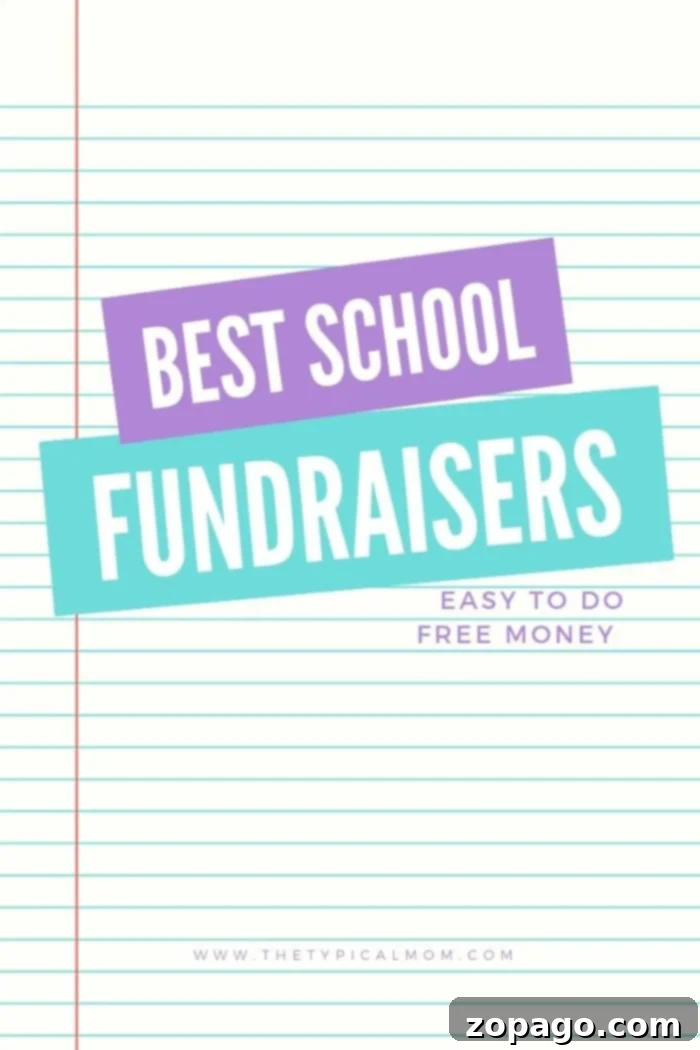 Here are a list of the best school fundraisers around that don't always require selling items to raise money for your school. Collect passive income easily. #school #fundraisers #fundraising best school fundraisers 2