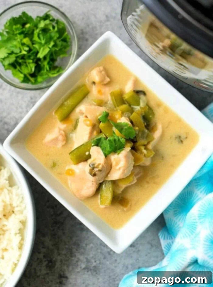Creamy Coconut Chicken 5 how to make coconut chicken in instant pot