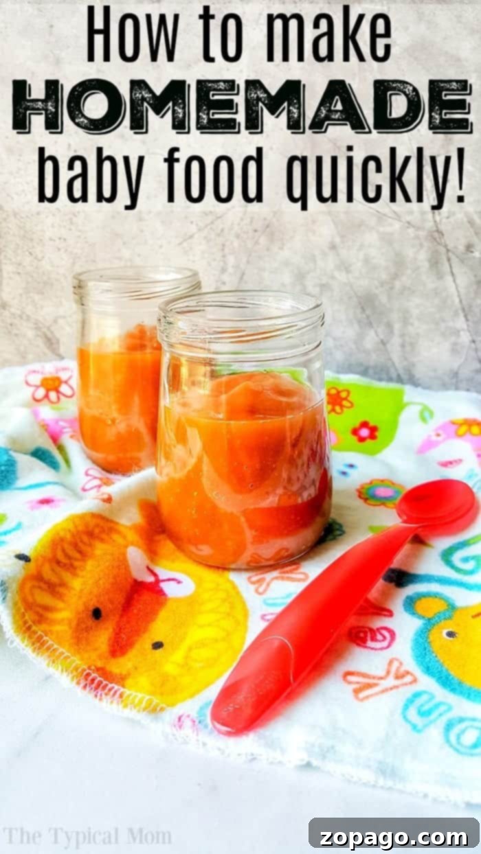 Homemade baby food made easy with an Instant Pot. #howtomake #babyfood #pressurecooker #instantpot #carrots #vegetables #instantpot Instant Pot making baby food, illustrating the ease and convenience of the process.