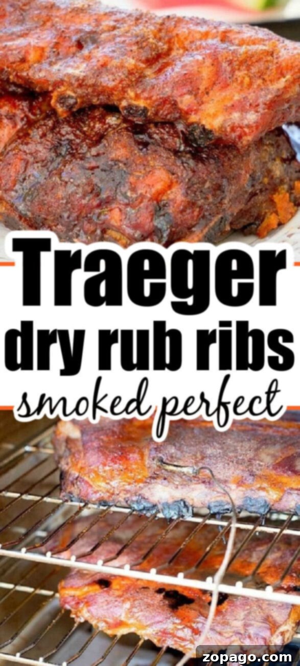 Fall-Off-The-Bone Ribs 5 traeger ribs
