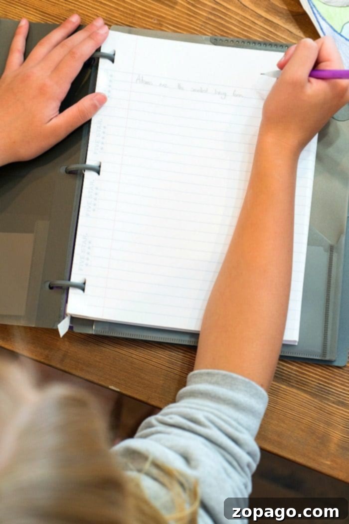 Back-to-School Supply List 4 Organized middle school student's backpack and Five Star supplies