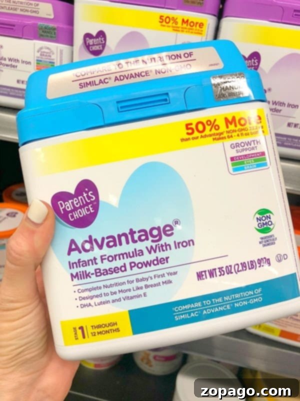 Supportive advice and practical tips for new moms. Find peace in your choices, whether breastfeeding or formula feeding, knowing you're doing your best. #momlife #newmomtips #formulafeeding #parentinghacks #blogger Affordable and nutritious infant formula options for new parents