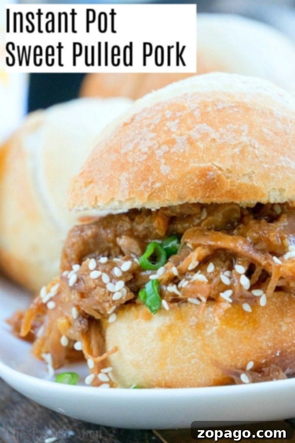 Instant Pot pulled pork sliders! #instantpot #pulledpork #sliders instant pot pulled pork