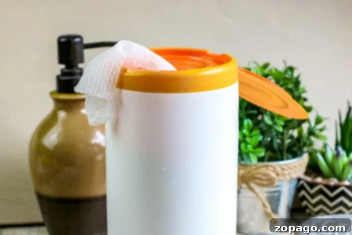 do it yourself hand wipes