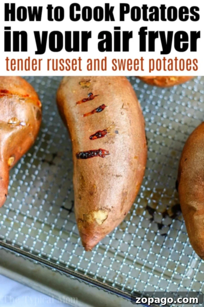 Sweet potatoes in the air fryer. Air fryer sweet potatoes, crispy and delicious