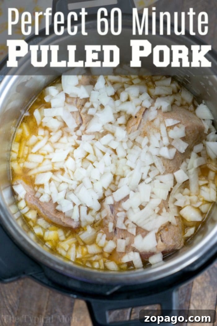 Slow Cooker Dr Pepper Pulled Pork 4 Pulled pork being shredded in a slow cooker