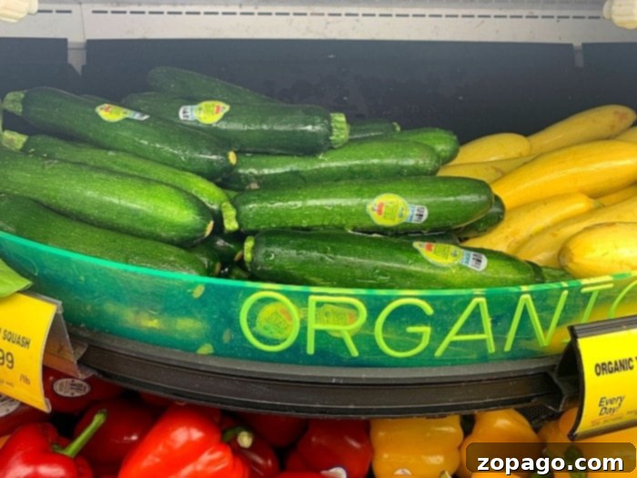 Fresh, vibrant zucchini for your no-noodle lasagna