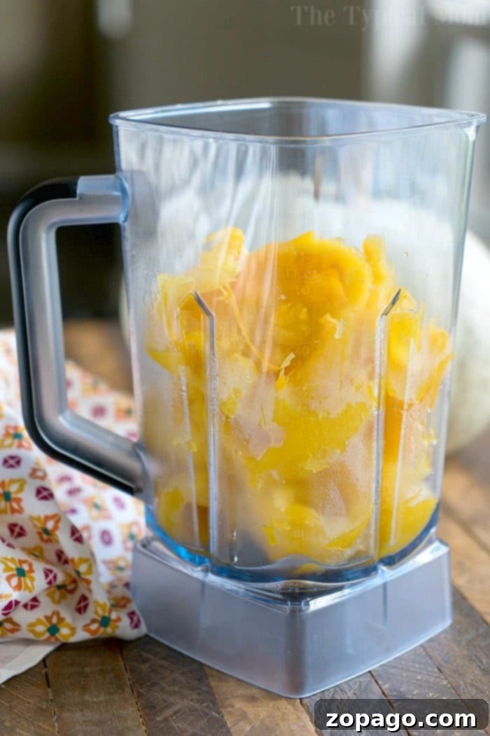 Homemade pumpkin puree is easy and healthy. Cooking fresh pumpkin in a pressure cooker