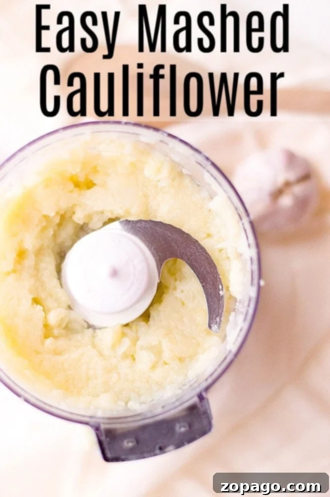 Delicious Low Carb Mashed Cauliflower for a Healthy Side Dish Best Keto Mashed Cauliflower Recipe
