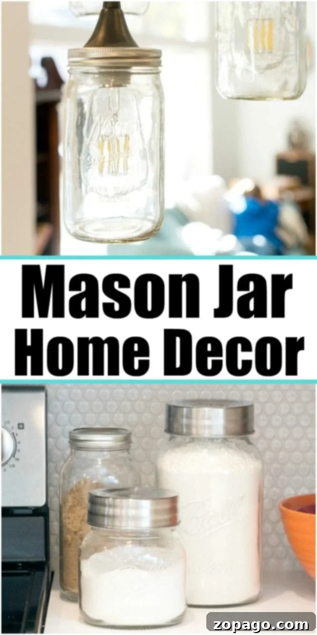 Abundant Mason Jar Decor Ideas for Every Farmhouse Home Collection of mason jar decor ideas for home