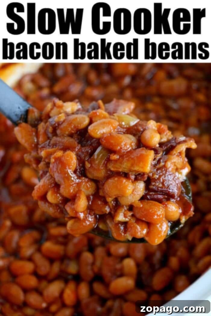 Effortless Slow Cooker Sides 7 crockpot baked beans