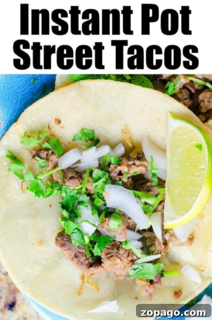 Instant Pot Taco Magic 6 Variety of Instant Pot taco fillings and toppings