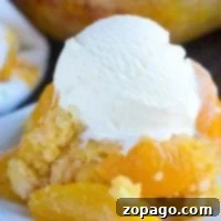 Effortless Peach Cobbler 6 Dump Peach Cobbler
