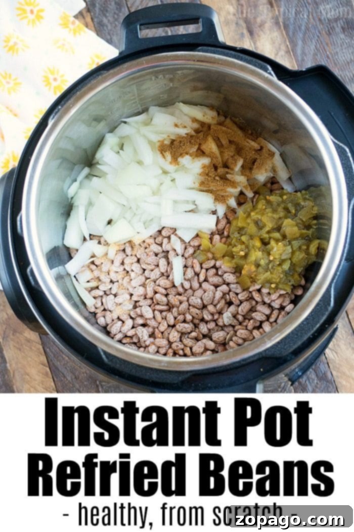 Quick Instant Pot Refried Beans 5 Healthy Instant Pot Refried Beans