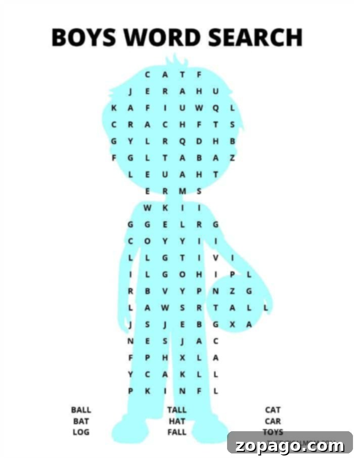 Three Free Printable Kindergarten Word Searches 3 Kindergarten Word Search 2 featuring a smiling girl, perfect for developing early reading skills.