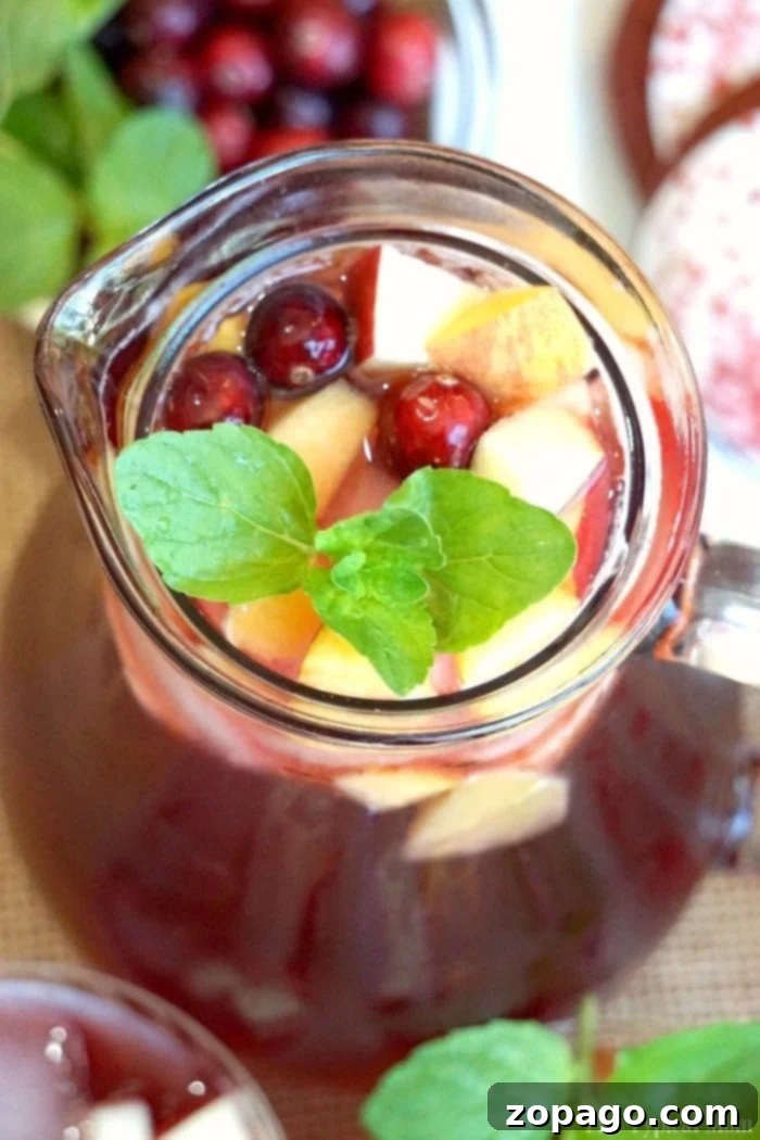 Here is a long list of cranberry recipes for Thanksgiving you can follow to make cranberry drinks, side dishes, appetizers, desserts and more. #cranberry #recipes #thanksgiving #sidedishes #drinks #desserts Sparkling Cranberry Sangria
